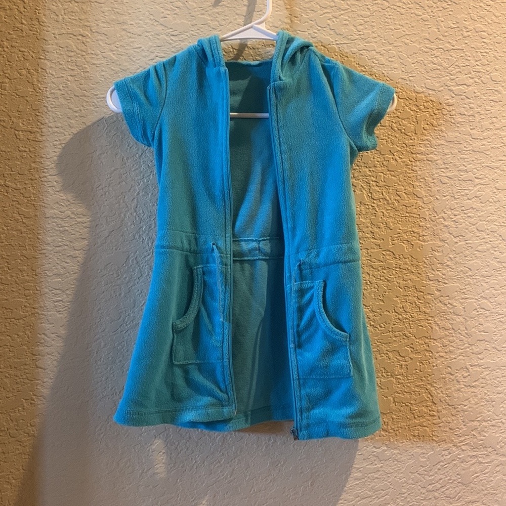 A swimsuit coverup in the brand Joe boxer